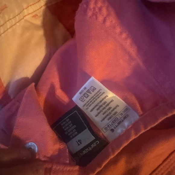 Carhartt Girls' Loose Fit Canvas Bib Overalls - Picture 7 of 7